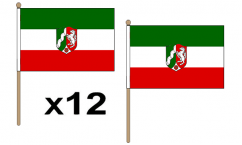 Nordrhein-Westfalen Hand Flags